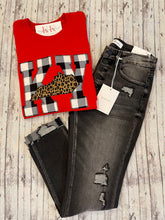 Load image into Gallery viewer, Leopard Plaid KY - Sweatshirt
